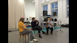 Music amp Artist Talk – mit Garth Erasmus Stefan Schneider und Peter Thiessen [upl. by Eillen163]