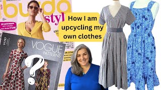 3 things I do to upcycle my clothes sewing as a beginner [upl. by Lasser954]