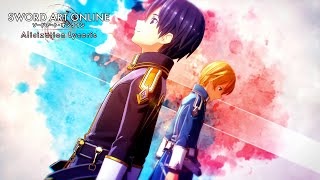 SWORD ART ONLINE Alicization Lycoris  Opening Movie  PS4XB1PC [upl. by Amlas]