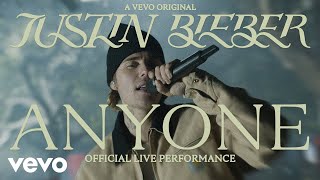 Justin Bieber  Anyone Official Live Performance  Vevo [upl. by Blim611]