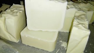 Castile Soap Handmade Basic Recipe [upl. by Yrakaz]