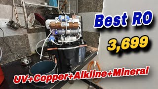 2025 Best RO UV Alkaline Copper Mineral Drinking Water Aqua Fresh RO HD 18 LTR Unboxing Installation [upl. by Jennee]