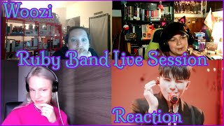 Happy Birthday Woozi 🎉🎂🎈  WOOZI  Ruby Band Live Session Reaction [upl. by Gerrald]