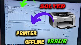 How to Fix Printer Offline Error Problem in Windows 10 or Windows 11 [upl. by Cosmo839]