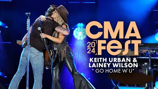 Keith Urban with Lainey Wilson – “GO HOME W U”  CMA Fest 2024 [upl. by Niels]