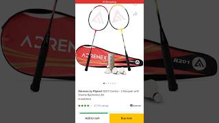 Adrenex badminton Racket R201 Combo 2 With Shuttle Badminton Racket Review  Badminton’s [upl. by Cristi]