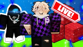 1v1s AND CUSTOMS ROBLOX BEDWARS AND BLADE BALL [upl. by Kevina]