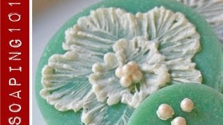 How to do Brush Embroidery on Soap Cookies S2W33 [upl. by Gardener871]