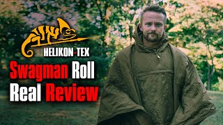 Real Review  HelikonTex Swagman Roll Blanket  Sleeping Bag  Poncho  UnderQuilt [upl. by Hamlin]