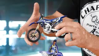 UnBoxing Justin Barcia YZ450F New Ray Toys JGRMX Yamaha 112 Scale Replica [upl. by Blaine]