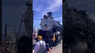 Steam train downtown Albuquerque trains steamengines [upl. by Callean]