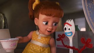 Toy Story 4 HD Theres Only One Forky Scene Clip [upl. by Ahsenot442]