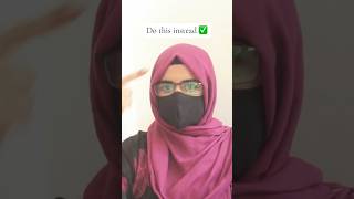 Hijab with glasses trick  how to look good in glasses  lawn hijab [upl. by Alderman]