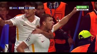 Edin Džeko Volley Insane Goal Vs Chelsea FC 22 [upl. by Anahcar]