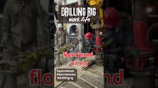 Floorhand oïl rig drillingrig [upl. by Rochette]