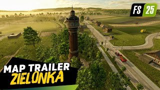 Farming Simulator 25  Zielonka Map Trailer [upl. by Krute]