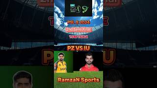 PSL 9 2024 2nd Semi Final Time Table l PZ Vs IU Match Time Tablepsl2024 pakistansuperleague2024 [upl. by Cirda271]