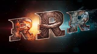 RRR Title Card amp BGM  TELUGU   Ram Charan  JrNTR  SS Rajamouli  MM Keeravani [upl. by Seuqramed445]