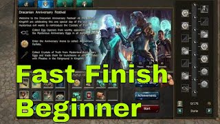 Drakensang Online Anniversary Event How to finish it Fast Points [upl. by Lupiv]