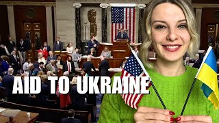 US CONGRESS AID TO UKRAINE amp DRONE ATTACKS IN 8 RUSSIAN REGIONS Vlog 662 War in Ukraine [upl. by Sholley482]