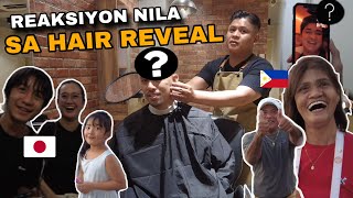 HAIR REVEAL NA NATIN  ETO ANG REAKSYON NILA [upl. by Eramal387]