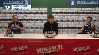 Pressekonferenz HSG Wetzlar  HSV Hamburg [upl. by Mandie]