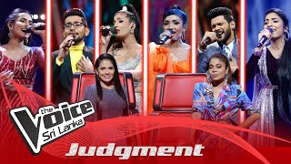 The Judgement  Team Sashika amp Team Umaria  Top 12  The Voice Sri Lanka [upl. by Yodlem904]