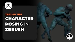 A very cool trick to pose characters in amp outside ZBrush [upl. by Imaon]