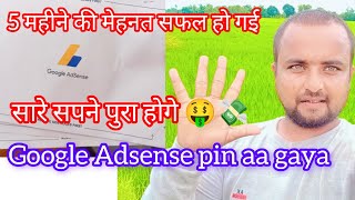 Google Adsense Pin Aa Hi Gaya  ab ayega paisa🤑 My youtube earning reveal 💸🤑 VIP TIRESH OFFICIAL [upl. by Ecallaw]