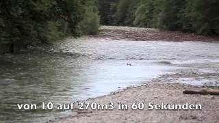 Emme Hochwasser  Anschuss 4 Juli 2012 [upl. by Mcneil]