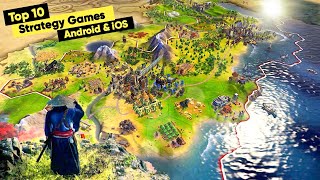 Top 10 STRATEGY GAMES FOR Android amp iOS  Top 10 New RTS Games 2023 [upl. by Eerized]