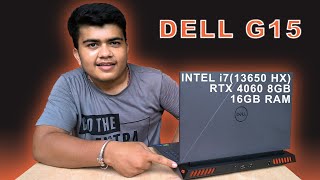 DELL G15 GAMING LAPTOP 2023  INTEL I7 13650HX  16GB RAM  RTX4060 [upl. by Jerusalem]