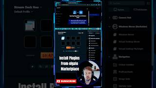 How to install plugins from Marketplace plugin streamdeck techtok [upl. by Basilius]