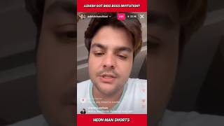 Ashish Chanchlani got Bigg Boss Invitation  Ashish Chanchlani Vines Bigg Boss OTT News shorts [upl. by Elocon]