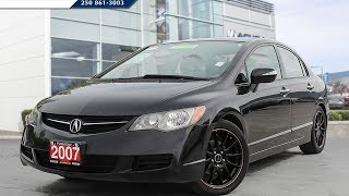 2007 Acura CSX Premium  Harmony Acura  Black  AU2080A  Kelowna BC [upl. by Yreme389]