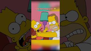 The Simpsons Homer Start Strangling Bart Simpson shorts simpsons comedy viralshorts familyguy [upl. by Jerry]