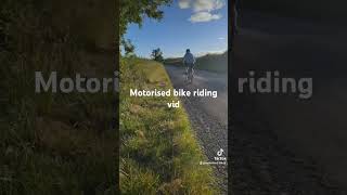 Motorised bike riding video motorisedbike 2stroke viralvideo [upl. by Anirrak262]