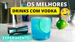 OS MELHORES DRINKS COM VODKA [upl. by Aseeral880]