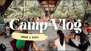 CAMP AMERICA DAY IN THE LIFE 2024 Training week 1 2024 [upl. by Assirek]