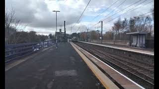 Northern 158860 arrives to terminate at Morpeth [upl. by Illib401]