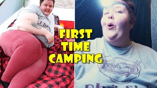 My First Time Camping EVER Part 1 of 2 Packing Road Trip Setting up Camp Eating Hot Dogs [upl. by Doughman]