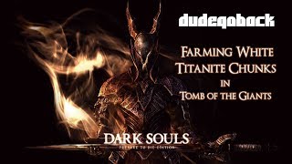 White Titanite Chunk Farming  Tips N Tricks  Dark Souls 1 [upl. by Friend567]