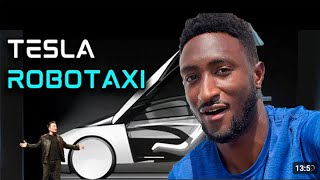 Marques Brownlee Test Drive Tesla Robotaxi  Review [upl. by Munsey]