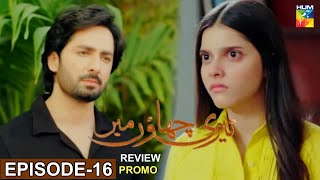 Teri chhaon Mein Episode 16 Promo amp Story Explain  Review  Danish Taimoor  Hum Tv [upl. by Norrehs]