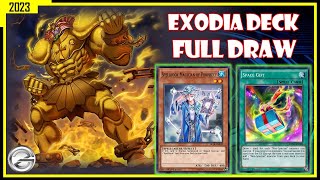 EXODIA DECK WITH SPACIAN AND SPELLBOOK GAMEPLAY NOVEMBER 2023  YUGIOH DUEL LINKS [upl. by Juli434]