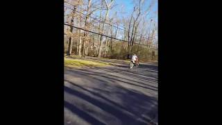 Crf250r top speed [upl. by Enialehs]