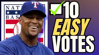 The 10 easy votes on the upcoming MLB Hall of Fame ballot [upl. by Mulderig]