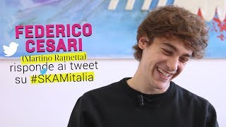 SKAMItalia Federico Cesari Martino Rametta risponde ai tweet dei fan [upl. by Lienaj173]