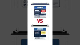 Luminous 220AH Battery Vs Luminous 250AH Battery  Luminous 220AH Battery  Luminous 250AH Battery [upl. by Mahmud]