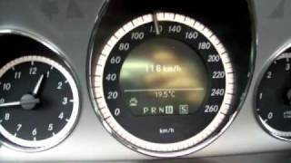 Mercedes E350 CDI Coupé full acceleration [upl. by Okiman]